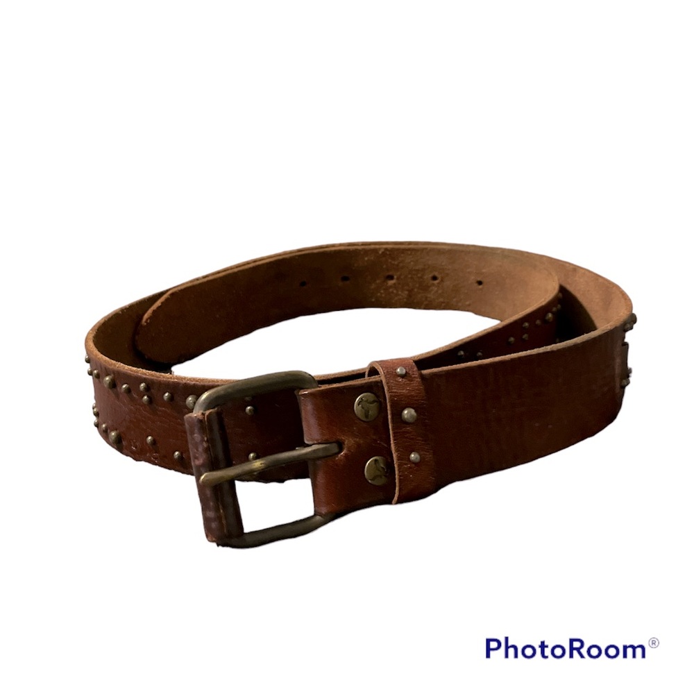 - American Eagle women’s brown leather belt Size Medium